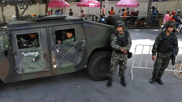 Thailand's army imposed martial law yesterday