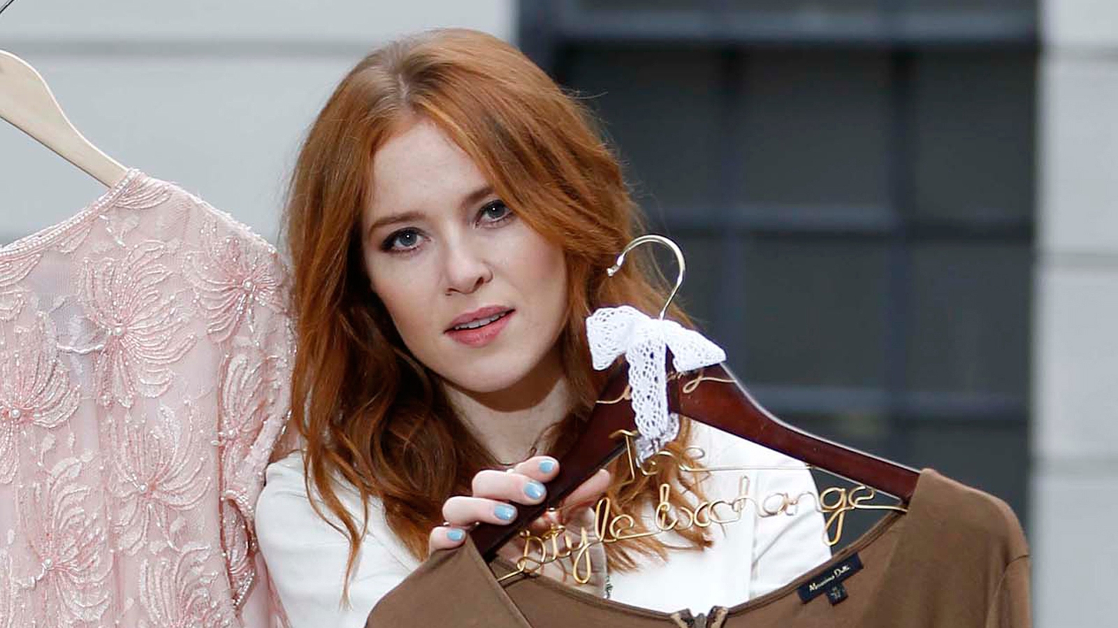 Angela Scanlon launches online Fashion Exchange