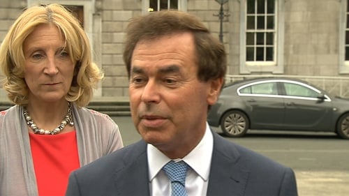 Alan Shatter said he was surprised to find out after resigning that he was eligible for the payment