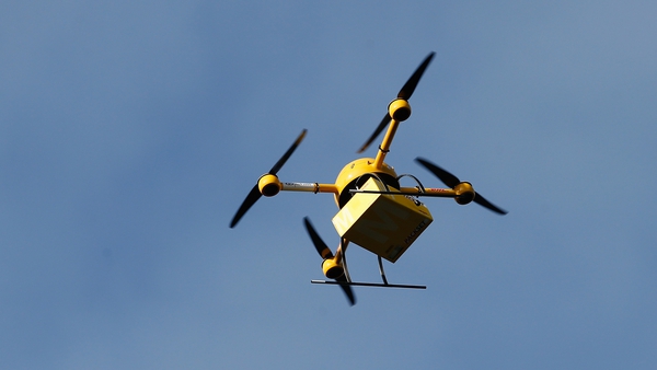 Deutsche Post conducts a test delivery using a drone