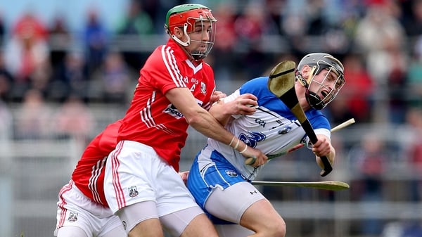 Cork's Stephen McDonnell battles with Pauric Mahony of Waterford