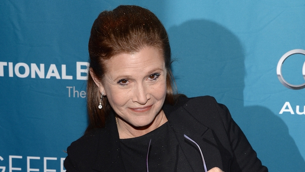 Carrie Fisher is among Brendan O’Connor’s guests on this week’s Saturday Night Show