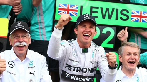 Nico Rosberg currently leads the drivers championship