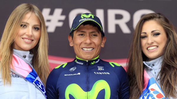 Nairo Quintana fought off the challenge of Ryder Hesjedal to claim the stage win