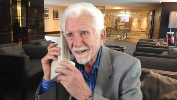 Marty Cooper led a team at Motorola which in 1973 invented the first cell-phone
