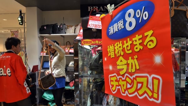 Japan's core consumer price index rose by 0.8% in May from a year earlier