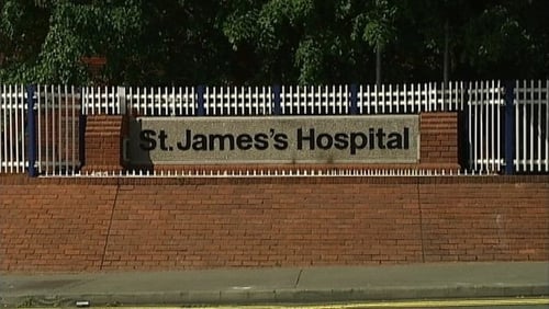 The woman was taken to St James's Hospital where she was later pronounced dead