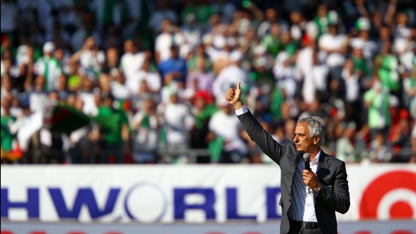 Algerian coach Vahid Halilhodzic will lead his squad into Group H at the World Cup
