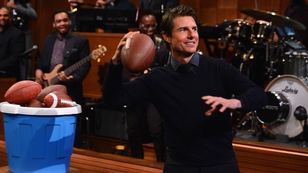 Tom Cruise plays Face Breakers with Jimmy Fallon