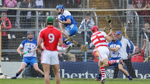 Anthony Nash saw his penalty saved by Stephen O'Keeffe