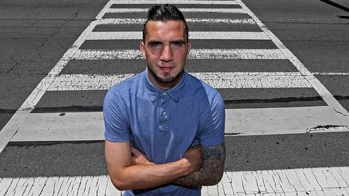 Shane Duffy in Jersey City today