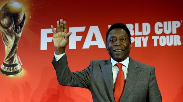 Pele has high hopes for the 'historic' squad as they host the World Cup