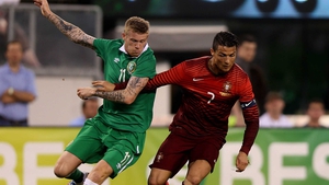 James McClean got his first international goal and Ronaldo made his return from injury