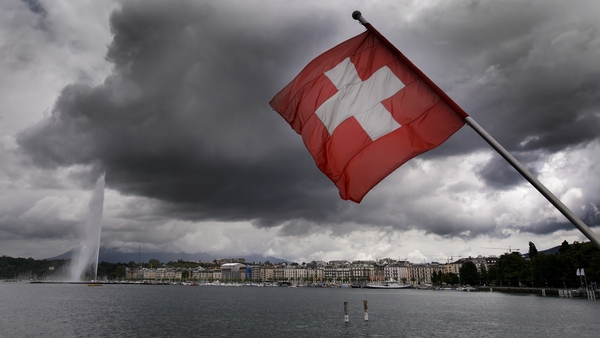 Swiss consumer prices fell 1.4% from a year ago, equaling the steepest year-on-year drop since 1959