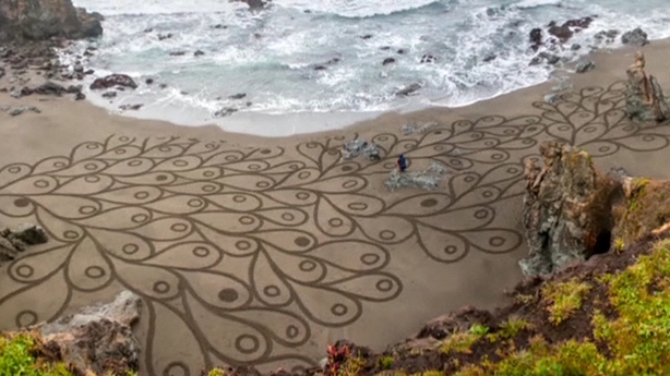 US sand art
