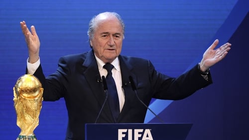 Sepp Blatter has said that Russia and Ukraine will be kept apart at World Cup