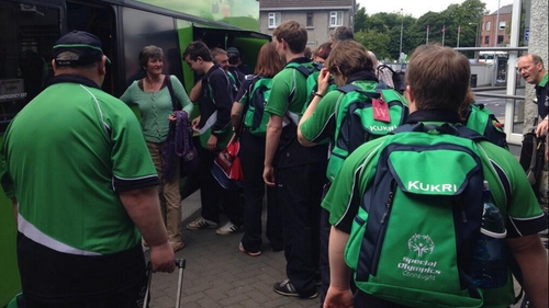 Athletes arrive in Limerick ahead of the Special Olympics Ireland Games