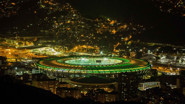 Astrounauts will have a much more distant view of Maracanã Stadium in Rio de Janeiro
