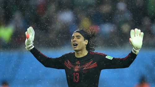 Guillermo Ochoa said Mexico's start had settled their nerves