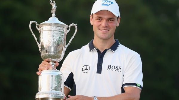 Martin Kaymer with the US Open trophy