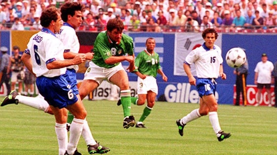 Ray Houghton Scores Winning Goal at 1994 World Cup