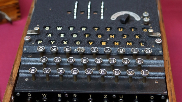 An Enigma codebreaking machine at Bletchley Park
