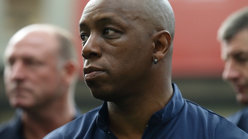 Ian Wright was sent racist messages on social media