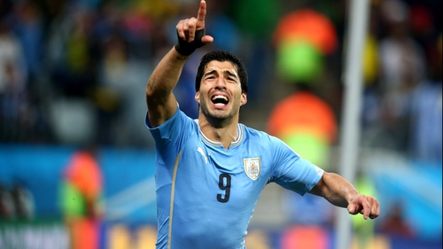 Barcelona are hot on Luis Suarez's tail despite his expulsion from World Cup for biting