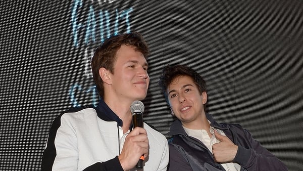 Ansel Elgort and Nat Wolff