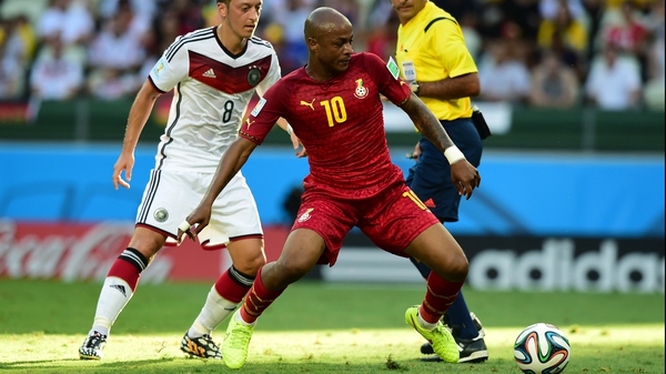 Andre Ayew was one of Ghana's stars at the 2014 World Cup