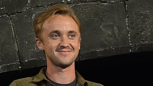 Tom Felton receives potions in the post