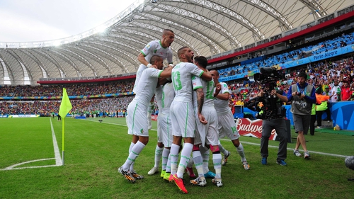 Algeria made five changes to the side beaten by the Belgians and reaped the reward