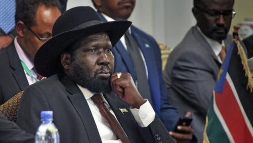 South Sudan President Salva Kiir and rebel leader Riek Machar had previously agreed to form a transitional government