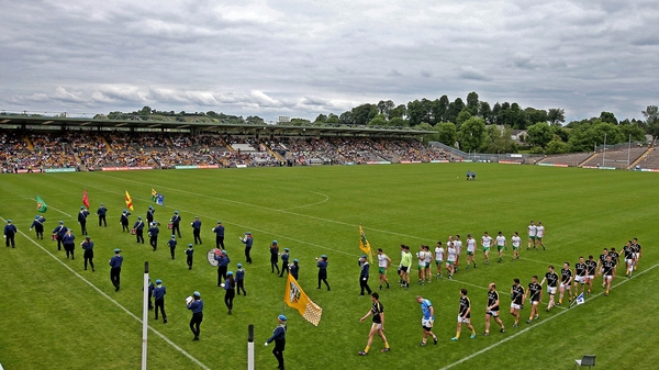 Antrim held their own in the first half but ran out 13-point losers