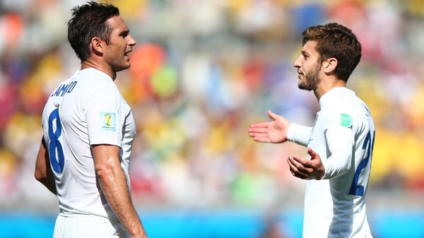 Frank Lampard and Adam Lallana were part of the England side that drew with Costa Rica