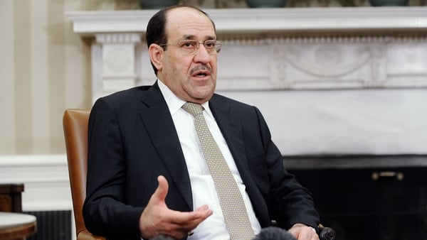 Nouri al-Maliki electoral bloc won by far the most seats in parliamentary elections in April