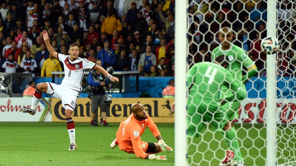 Mesut Oezil scored Germany's winner