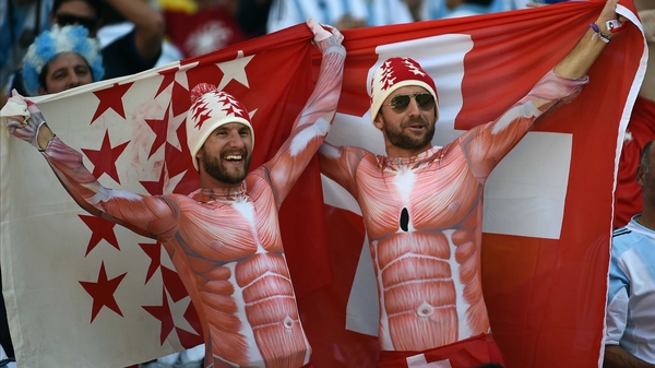 Swiss fans - they will soon be singing a different tune . .