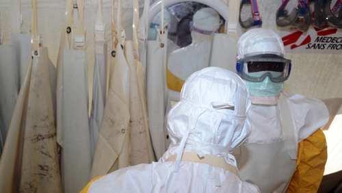The number of deaths attributed to an epidemic of Ebola virus in Guinea, Liberia and Sierra Leone is at 467