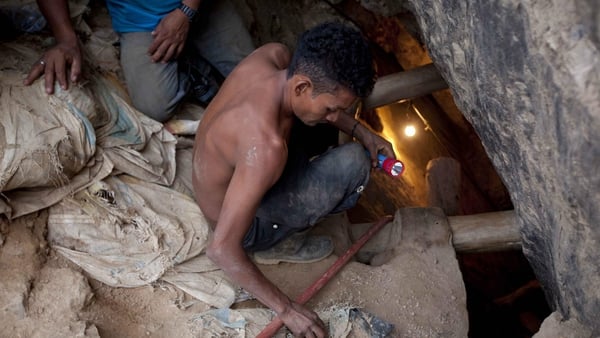 Eight of those who were trapped in the abandoned gold mine remain missing