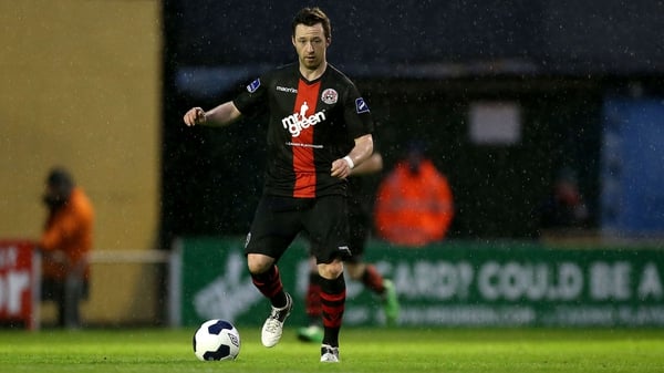 Paddy Kavanagh equalised for Bohemians