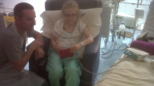 Megan Carter underwent the treatment at Great Ormond Street Hospital