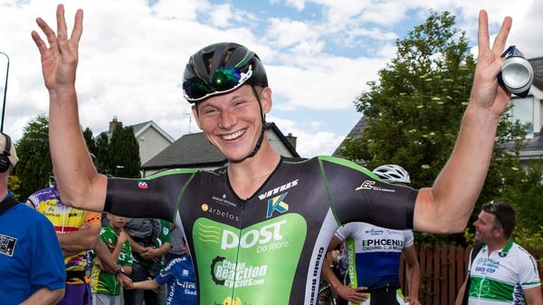 Ryan Mullen praised the efforts of his team-mates in his road race success