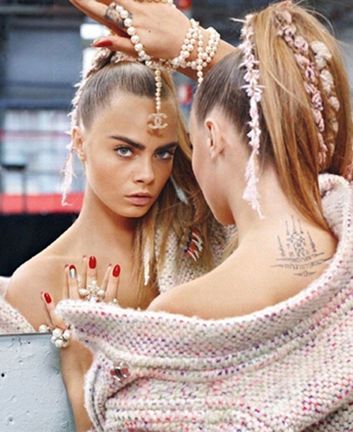 Cara Delevingne is the new face of Chanel