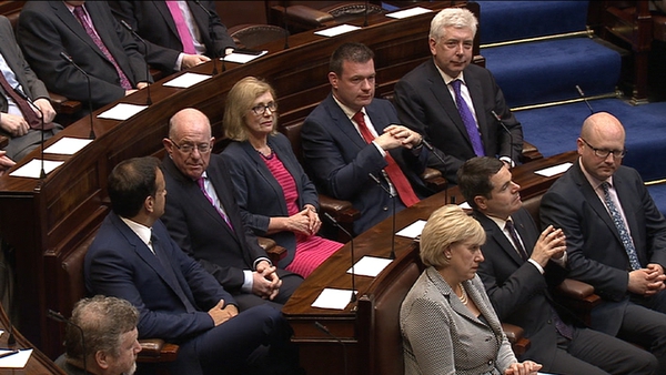 Pascal Donohoe, Alan Kelly, Jan O'Sullivan, Alex White and Heather Humphreys have joined the Cabinet