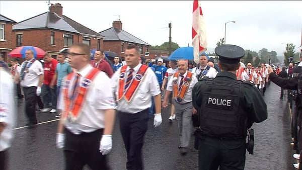 This year's 12 July parades in Belfast passed off peacefully