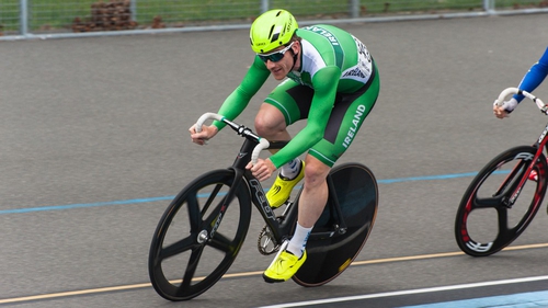 Martyn Irvine took third place in the omnium event (pic: barrykeoghphotography@gmail.com)