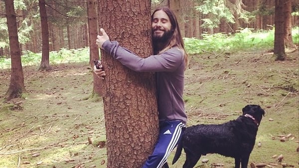 Jared Leto and friend