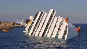 The luxury liner hit rocks and sank off the Tuscan coast in January 2012
