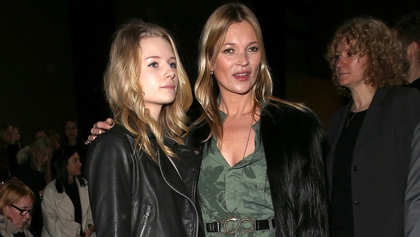 Lottie and her famous sis' Kate Moss